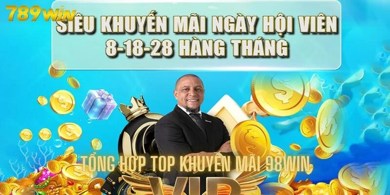 Cực sốc với tổng hợp top khuyến mãi 98win không giới hạn